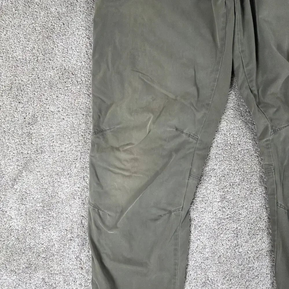 Kuhl Revolvr Pants Mens 38x36 Olive Patina Dyed Hiking Cargo Gorpcore Faded